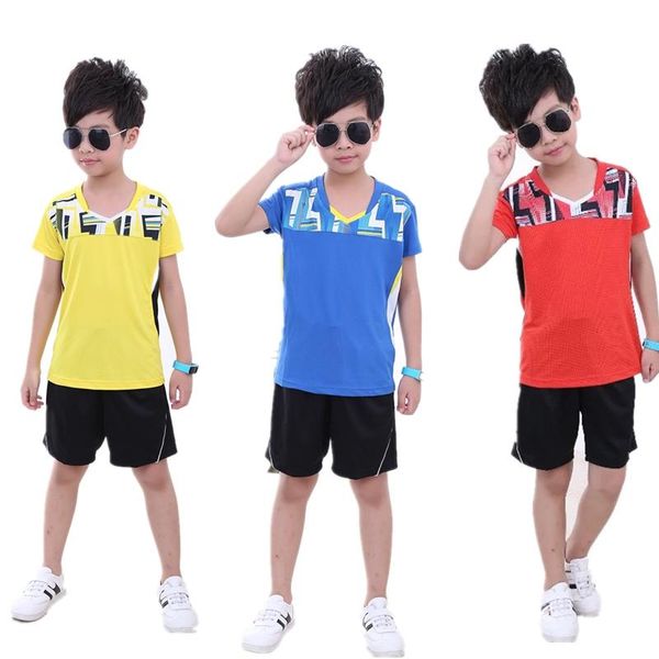 new children badminton suit boy girl summer coat breathable quick dry short sleeved casual sportswear (shirts and shorts, White;yellow
new children badminton suit boy girl summer coat breathable quick dry short sleeved casual sportswear (shirts and shorts, White;yellow