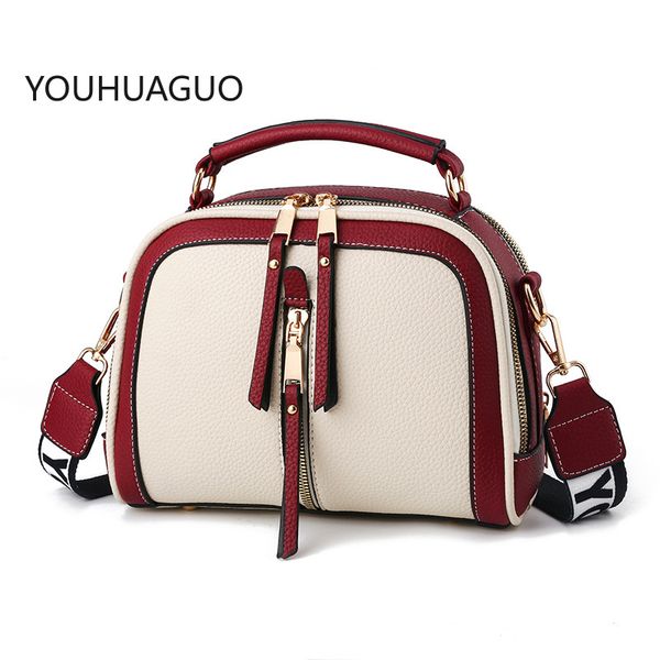 youhuaguo personality stitching contrast color shoulder bag 2020 niche design new chain portable diagonal small square bag
youhuaguo personality stitching contrast color shoulder bag 2020 niche design new chain portable diagonal small square bag