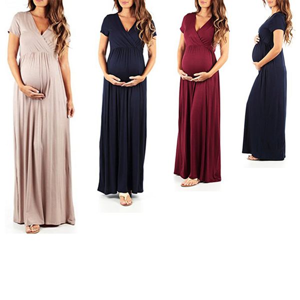 spot 2020 european spring and summer fashion explosion v-neck casual solid color pregnant women dress, Black;gray
spot 2020 european spring and summer fashion explosion v-neck casual solid color pregnant women dress, Black;gray