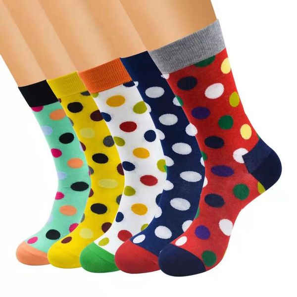24 colors polka dot socks for men luxury designer cotton colorful dots high socks mens red yellow black cycling gym sport sock eur 38-44
24 colors polka dot socks for men luxury designer cotton colorful dots high socks mens red yellow black cycling gym sport sock eur 38-44