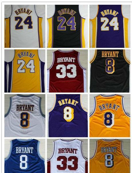 New arrival men kobe bryant ba ketball jer ey 8 bryant 24 kobe 33 all titched quality
New arrival men kobe bryant ba ketball jer ey 8 bryant 24 kobe 33 all titched quality