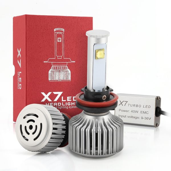 x7 40w водонепроницаемый супер яркие светодиодные 2 sides fix head light авто головной свет лампы лампы conversion kit для транспортных сред
x7 40w водонепроницаемый супер яркие светодиодные 2 sides fix head light авто головной свет лампы лампы conversion kit для транспортных сред