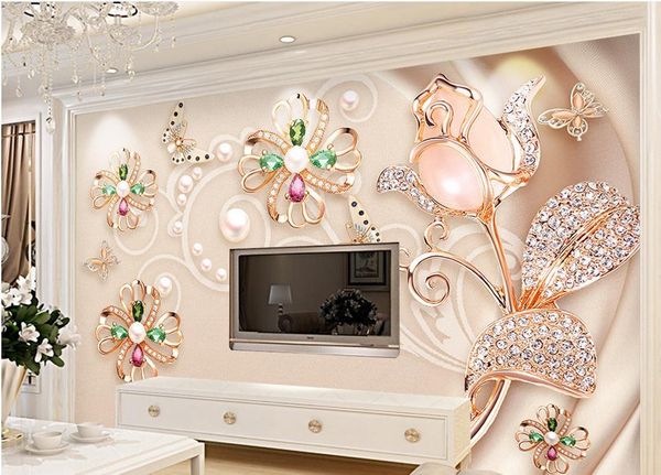 custom p wallpaper murals 3d stereoscopic original modern jewelry high-end gems living room tv background wall papers home decor
custom p wallpaper murals 3d stereoscopic original modern jewelry high-end gems living room tv background wall papers home decor