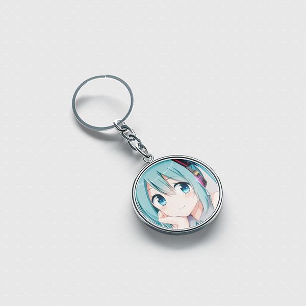 anime hatsune miku face personalized keychain cute cool accessories custom keychains for men women kids, Silver
anime hatsune miku face personalized keychain cute cool accessories custom keychains for men women kids, Silver