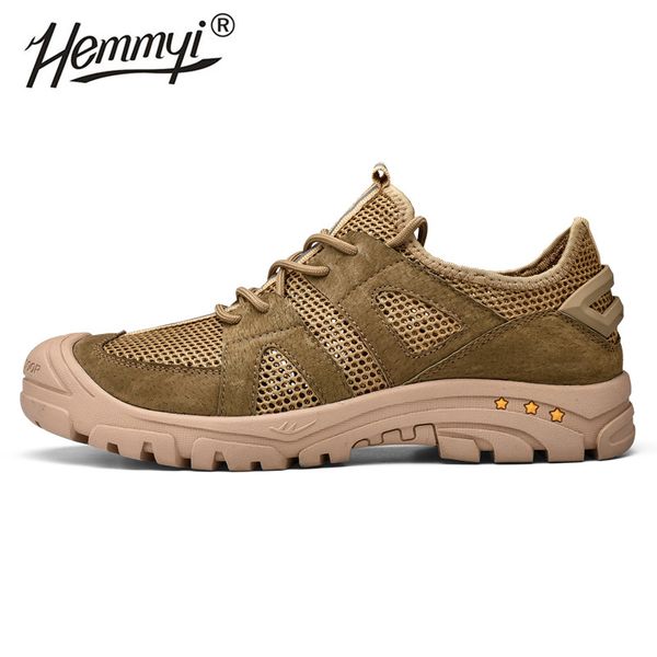 hemmyi hiking shoes comfortable wear-resistant lace-up sneakers men mesh leather outdoor upstream river hiking shoes men 38-44
hemmyi hiking shoes comfortable wear-resistant lace-up sneakers men mesh leather outdoor upstream river hiking shoes men 38-44