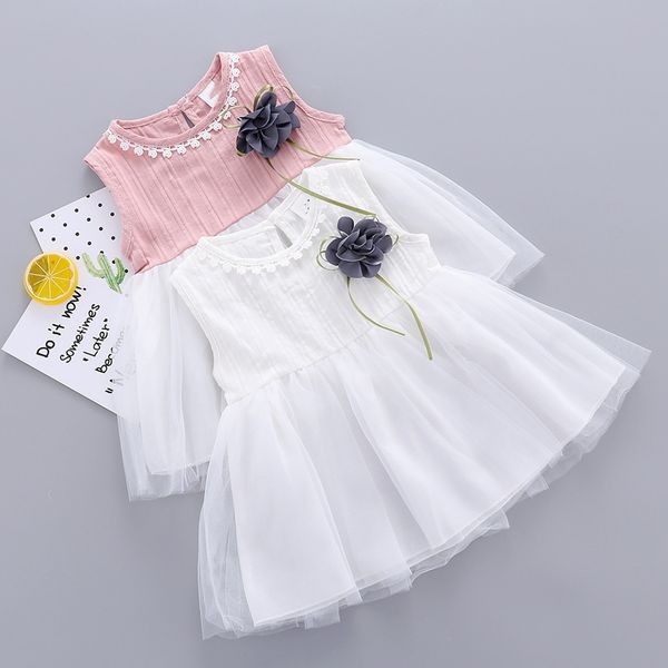 2019 summer baby girls kid infants cute sweet flower decoration lace neck mesh patchwork sleeveless dress princess dresses c2036, Red;yellow
2019 summer baby girls kid infants cute sweet flower decoration lace neck mesh patchwork sleeveless dress princess dresses c2036, Red;yellow