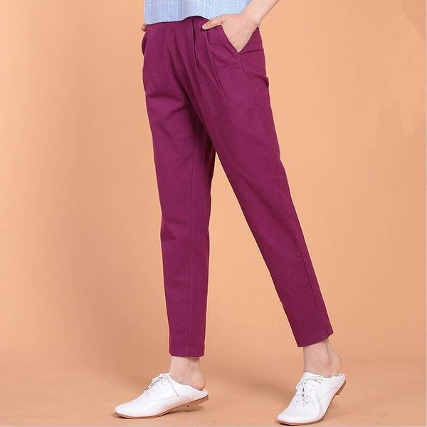 autumn 2017 spring summer women cotton linen pants casual solid elastic waist harem pant plus size -5xl 6xl black red trousers, Black;white
autumn 2017 spring summer women cotton linen pants casual solid elastic waist harem pant plus size -5xl 6xl black red trousers, Black;white