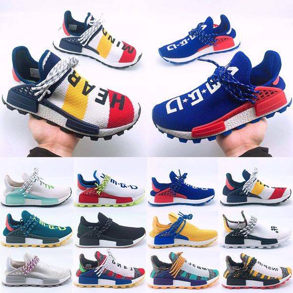 New Arrival Human Race Hu trail Running shoes Men Women Pharrell Williams Yellow noble ink core Black Designer Sports Trainers Sneaker 36-47
New Arrival Human Race Hu trail Running shoes Men Women Pharrell Williams Yellow noble ink core Black Designer Sports Trainers Sneaker 36-47