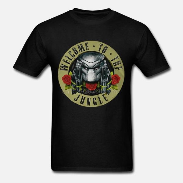 men funny t shirt fashion tshirt welcome to the jungle version women t-shirt, White;black
men funny t shirt fashion tshirt welcome to the jungle version women t-shirt, White;black