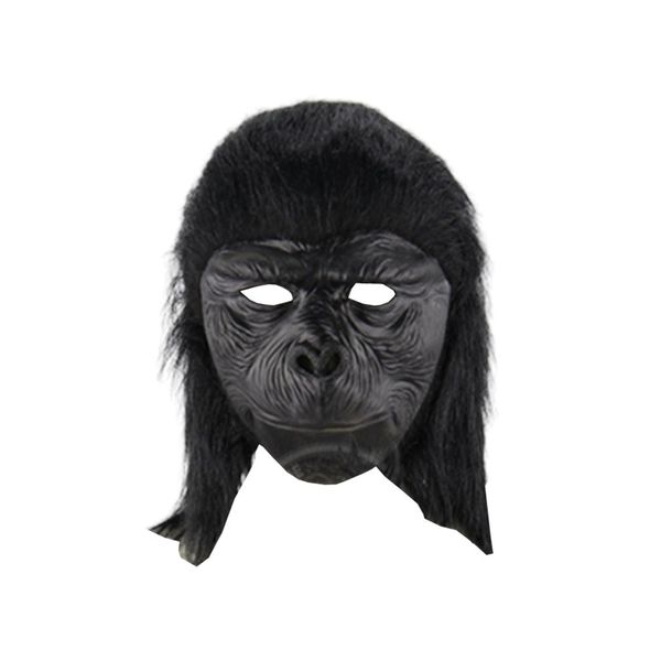 chimpanzee head cover live animal broadcast latex strange and terrifying halloween monkey mask black
chimpanzee head cover live animal broadcast latex strange and terrifying halloween monkey mask black