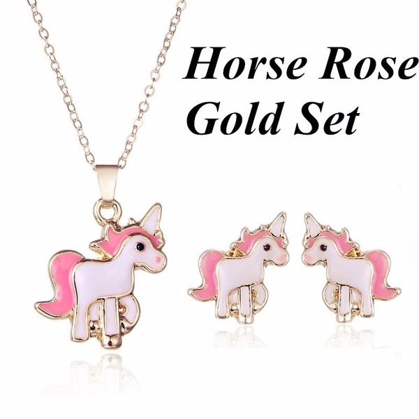 3pcs/set pendant necklaces ring set pink horse unicorn jewelry accessories necklaces for women girl kits gifts wedding party, Silver
3pcs/set pendant necklaces ring set pink horse unicorn jewelry accessories necklaces for women girl kits gifts wedding party, Silver