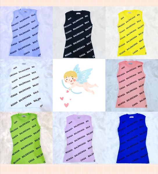 designer women sleeveless garment brand vest shirts summer slim fit brand women tees knit women party vests 2020707k, White
designer women sleeveless garment brand vest shirts summer slim fit brand women tees knit women party vests 2020707k, White