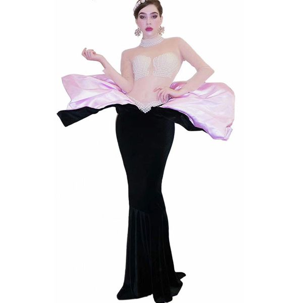 pearls nightclub long dress women's evening party wear luxurious stretch dress prom birthday celebrate female singer dresses, Black;red
pearls nightclub long dress women's evening party wear luxurious stretch dress prom birthday celebrate female singer dresses, Black;red