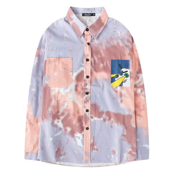 2019 oversize hip hop street men and women japanese bf wind wild graffiti tie-dye japanese retro loose long-sleeved shirt 50cs, White;black
2019 oversize hip hop street men and women japanese bf wind wild graffiti tie-dye japanese retro loose long-sleeved shirt 50cs, White;black
