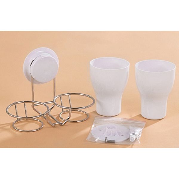new bathroom super strong suction cup double cup holder plastic cups & stainless steel ring double cup holder bathroom storage organizatio
new bathroom super strong suction cup double cup holder plastic cups & stainless steel ring double cup holder bathroom storage organizatio