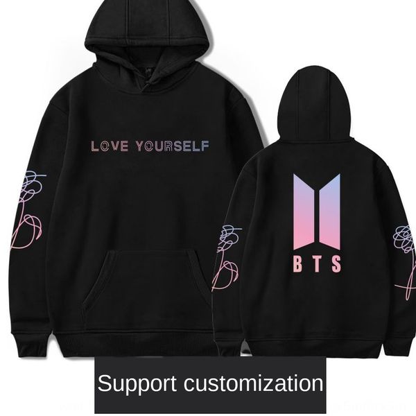 team new love yourself to support her velvet team new love yourself to support sweater album album her velvet sweater, Black
team new love yourself to support her velvet team new love yourself to support sweater album album her velvet sweater, Black