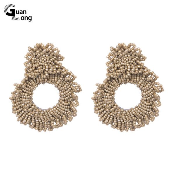 guanlong fashion circle beaded big earrings for women round long drop earings statement ethnic dangle earring bohemian brinco, Silver
guanlong fashion circle beaded big earrings for women round long drop earings statement ethnic dangle earring bohemian brinco, Silver