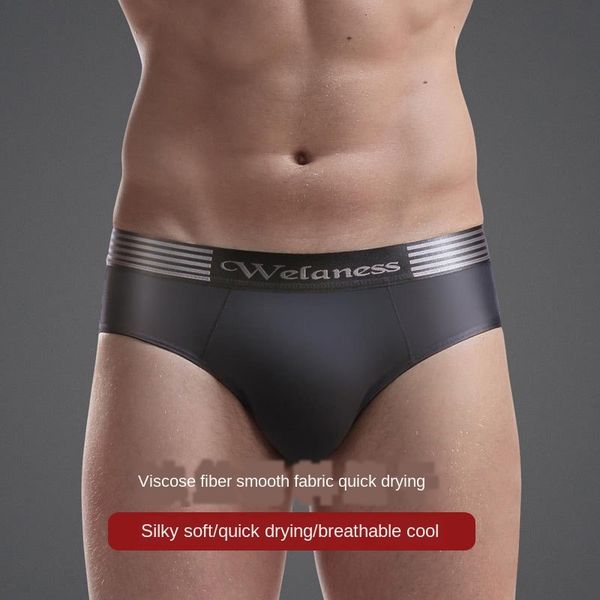 extra underpants briefs ice silk mid-waist fat men's extra fat underpants ultra-thin quick-drying men's ice silk, Black;white
extra underpants briefs ice silk mid-waist fat men's extra fat underpants ultra-thin quick-drying men's ice silk, Black;white