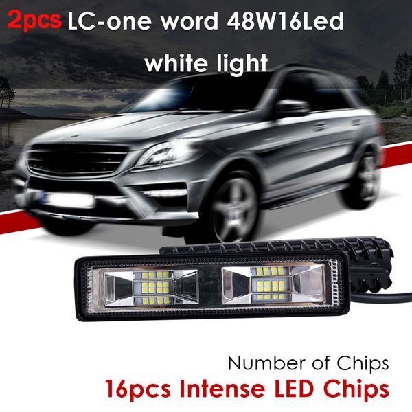 ip68 waterproof 2pcs 6inch 48w spotlight driving offroad worklights headlight led fog light lamp 16pcs intense led chips#p10
ip68 waterproof 2pcs 6inch 48w spotlight driving offroad worklights headlight led fog light lamp 16pcs intense led chips#p10