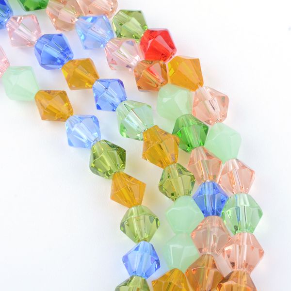 13" 4mm 6mm 8mm glass beads strands faceted bicone beads for jewelry making diy beading mixed color 20strand
13" 4mm 6mm 8mm glass beads strands faceted bicone beads for jewelry making diy beading mixed color 20strand