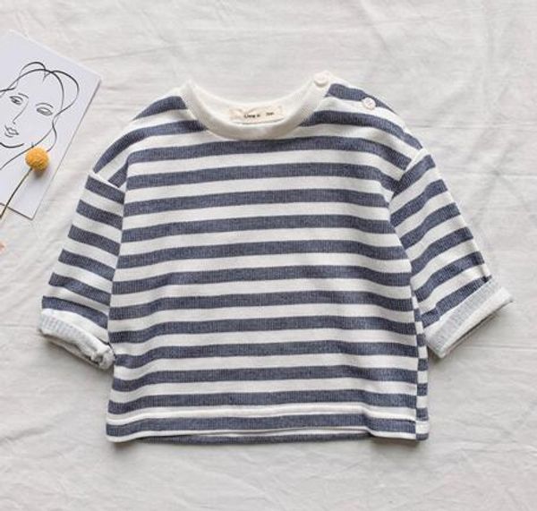 2019 autumn winter new style children fashion long sleeve the girl stripe easy to match style t-shirt, White;black
2019 autumn winter new style children fashion long sleeve the girl stripe easy to match style t-shirt, White;black