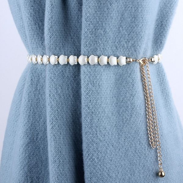 metal waist rhinestone pearl pearl chain women's decorative belt thin matching skirt chain tassel water drill inlay, Black;brown
metal waist rhinestone pearl pearl chain women's decorative belt thin matching skirt chain tassel water drill inlay, Black;brown