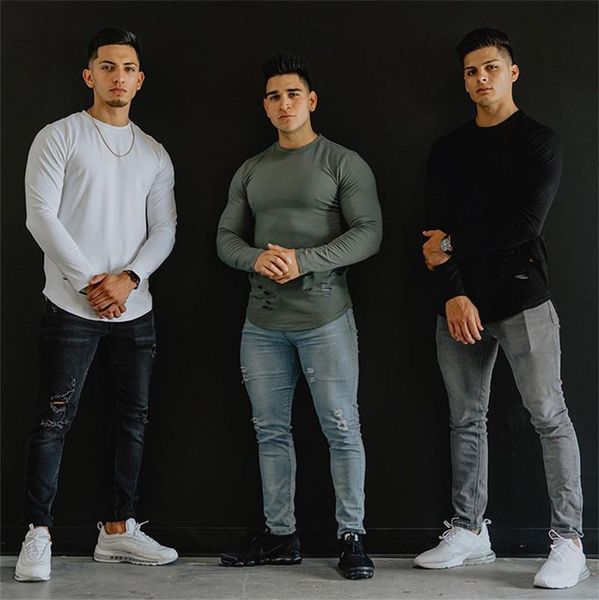 plus size mens designer long sleeve tshirts fashion hole pullover crew neck mens tees casual males clothing, White;black
plus size mens designer long sleeve tshirts fashion hole pullover crew neck mens tees casual males clothing, White;black