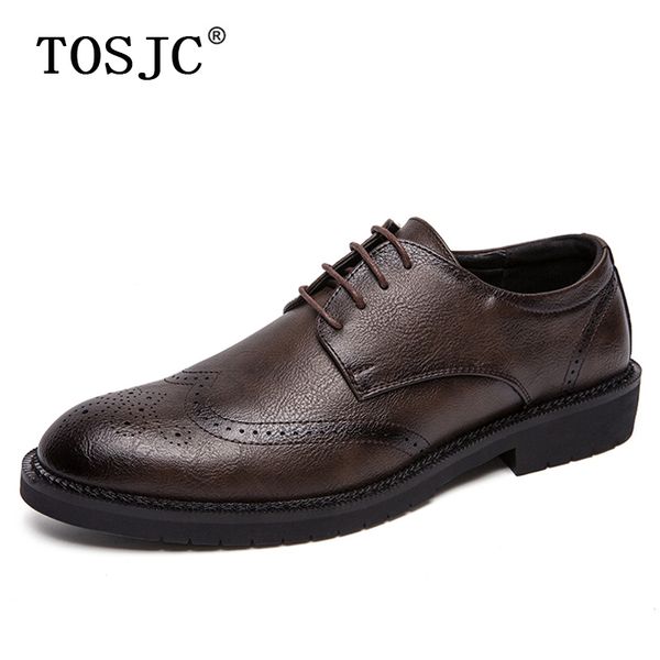 tosjc new fashion spring oxfords mens pointed toe dress shoes male formal business brogue shoe for men mariage wedding shoes, Black
tosjc new fashion spring oxfords mens pointed toe dress shoes male formal business brogue shoe for men mariage wedding shoes, Black