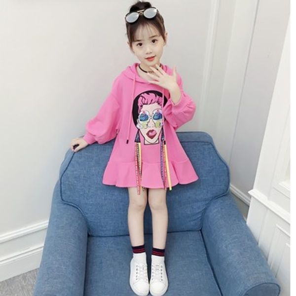 2 colors big girls dress 2018 autumn kids girls clothing mouth beautiful woman printed hoodies dress children fashion casual dress 3-13t, Red;yellow
2 colors big girls dress 2018 autumn kids girls clothing mouth beautiful woman printed hoodies dress children fashion casual dress 3-13t, Red;yellow