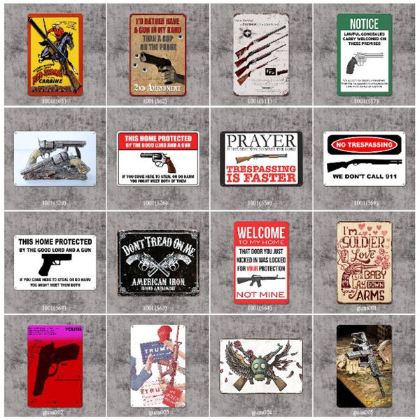 20*30cm gun warning metal tin signs vintage posters metal plaque club wall home store art metal painting wall decor art pictures
20*30cm gun warning metal tin signs vintage posters metal plaque club wall home store art metal painting wall decor art pictures