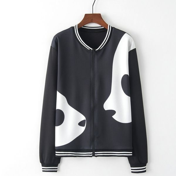 women jackets long sleeve o-neck animal dye print zipper pockets spring summer casual sport coat dropshipping #30, Black;brown
women jackets long sleeve o-neck animal dye print zipper pockets spring summer casual sport coat dropshipping #30, Black;brown