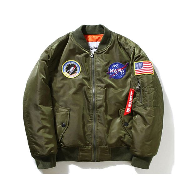 nasa nasa новая мода flight pilot мужские дизайнерские куртки бомбардировщика ma1 bomber jacket ветровка military раздел вышивки baseball му, Black;brown
nasa nasa новая мода flight pilot мужские дизайнерские куртки бомбардировщика ma1 bomber jacket ветровка military раздел вышивки baseball му, Black;brown