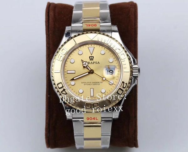 luxury mens 904l steel gold watches gm factory automatic cal.3135 watch men champagne brown 116621 superlative 16623 eta yacht wristwatches, Slivery;brown
luxury mens 904l steel gold watches gm factory automatic cal.3135 watch men champagne brown 116621 superlative 16623 eta yacht wristwatches, Slivery;brown