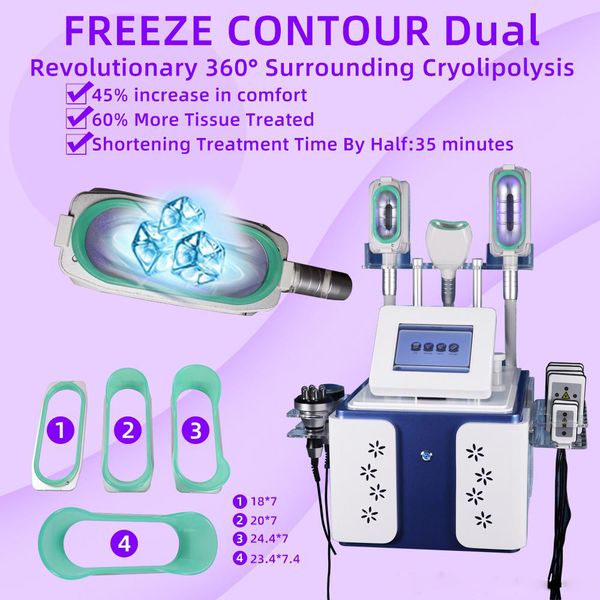 5 in 1 cryotherapy fat e slimming machine cryolipolysis fat ing rf lifting laser liposuction machines with three 360° cryo handles
5 in 1 cryotherapy fat e slimming machine cryolipolysis fat ing rf lifting laser liposuction machines with three 360° cryo handles