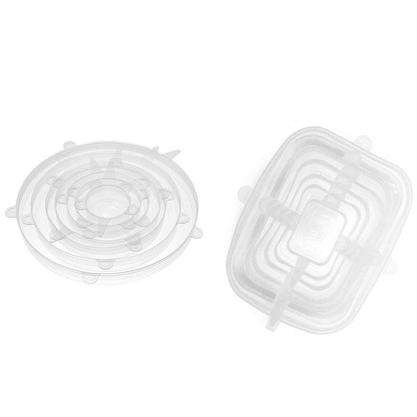 silicone stretch lids 13 pack 7 round+6 rectangular flexible durable reusable stretch saving silicone covers for cups
silicone stretch lids 13 pack 7 round+6 rectangular flexible durable reusable stretch saving silicone covers for cups