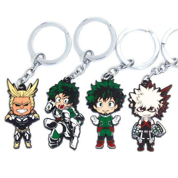 fashion my hero college keychain cute double-sided comic key ring anime acrylic key chain cartoon accessories, Silver
fashion my hero college keychain cute double-sided comic key ring anime acrylic key chain cartoon accessories, Silver