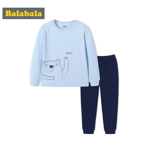 balabala toddler boy 2-piece graphic snug fit cotton pjs long sleeve shirt + solid pull-on pants set for kids boys pajamas set, White
balabala toddler boy 2-piece graphic snug fit cotton pjs long sleeve shirt + solid pull-on pants set for kids boys pajamas set, White