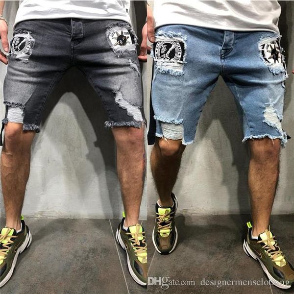 summer washed mens short jeans blue designer badge holes ribbon jean pants mens fashion jeans trousers, White;black
summer washed mens short jeans blue designer badge holes ribbon jean pants mens fashion jeans trousers, White;black