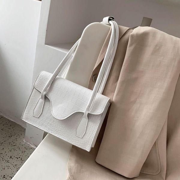 fashion ladies pu leather shoulder bag vintage crocodile pattern women handbag female daily small tote armpit bag bolsa feminina
fashion ladies pu leather shoulder bag vintage crocodile pattern women handbag female daily small tote armpit bag bolsa feminina