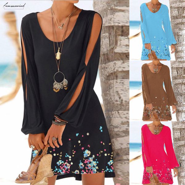 dress women hollow casual o neck fashion out sleeve print beach style 2019 vestidos robe femme elegant bohemia designer clothes, Black;gray
dress women hollow casual o neck fashion out sleeve print beach style 2019 vestidos robe femme elegant bohemia designer clothes, Black;gray