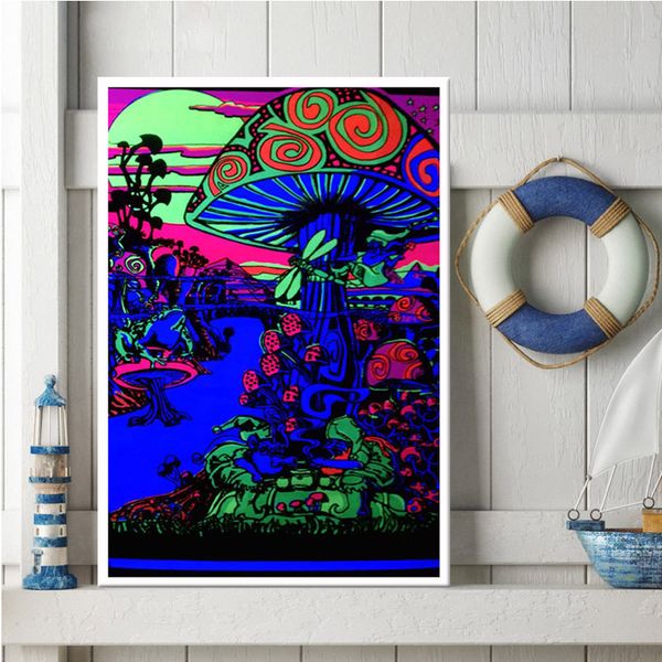 trippy mind visual mushroom education magic black light poster wall art posters and print canvas painting home decor
trippy mind visual mushroom education magic black light poster wall art posters and print canvas painting home decor