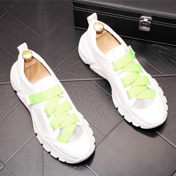 errfc summer new arrival men white casual shoes fashion mesh breathable elastic band trending platform man shoes 38-43, Black
errfc summer new arrival men white casual shoes fashion mesh breathable elastic band trending platform man shoes 38-43, Black