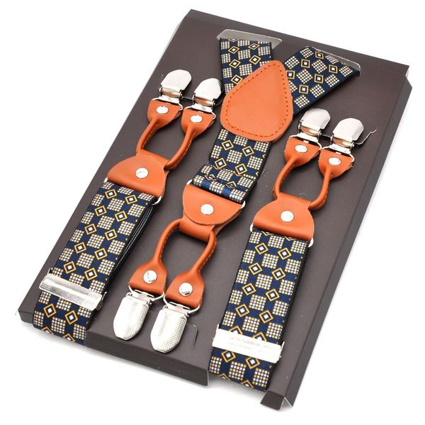 fashion suspenders men's elastic braces leather mens trouser clips-end suspensorio tirantes hombre bretelles 3.5*120cm, Black;white
fashion suspenders men's elastic braces leather mens trouser clips-end suspensorio tirantes hombre bretelles 3.5*120cm, Black;white