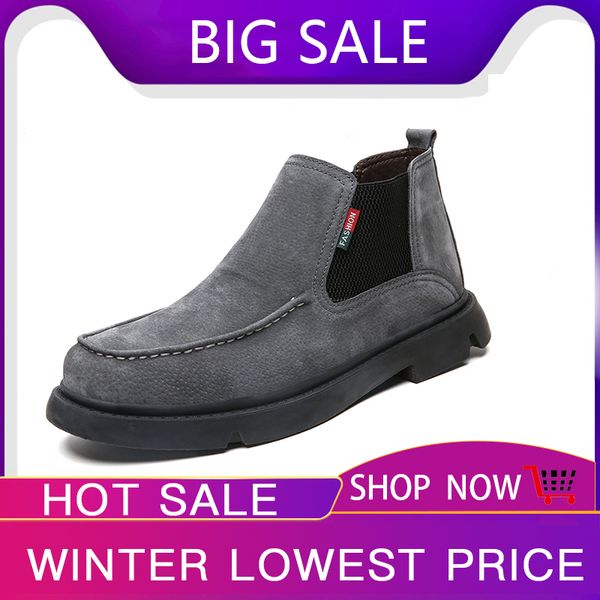 fashion snow fur plush boots men comfortable waterproof shoes outdoor men casual shoes hiking breathable flat footwear, Black
fashion snow fur plush boots men comfortable waterproof shoes outdoor men casual shoes hiking breathable flat footwear, Black