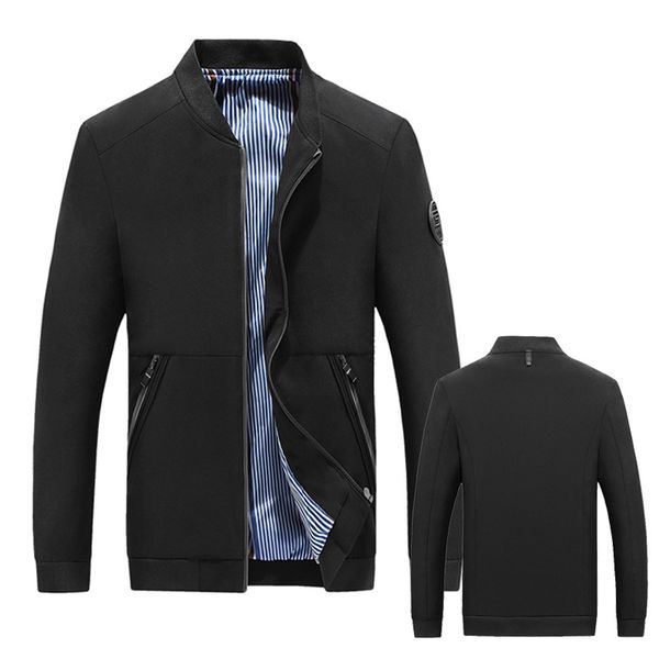 jacket men new spring autumn men's jackets casual coats solid color mens brand clothing stand black male bomber jackets vintage, Black;brown
jacket men new spring autumn men's jackets casual coats solid color mens brand clothing stand black male bomber jackets vintage, Black;brown