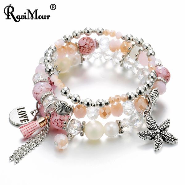 ravimour 3pcs set crystal bracelets for women vintage love star bracelet female jewelry tassel stone charms wristband gift 2018, Golden;silver
ravimour 3pcs set crystal bracelets for women vintage love star bracelet female jewelry tassel stone charms wristband gift 2018, Golden;silver