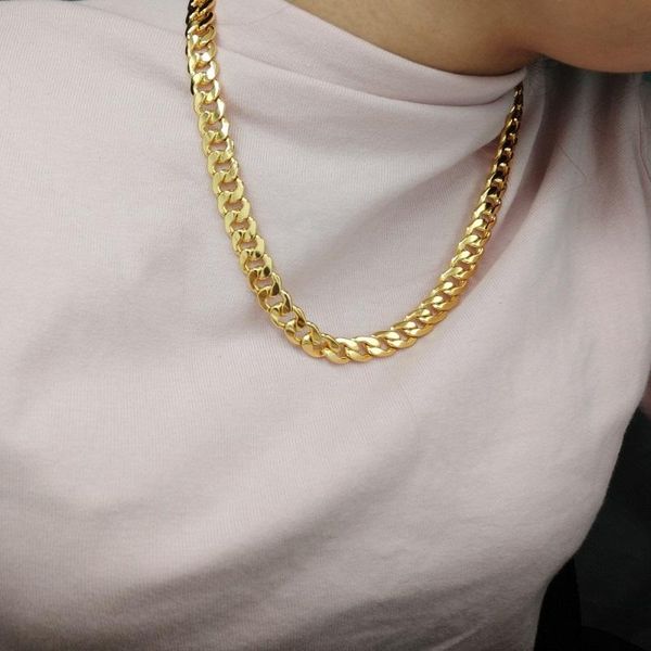 1cm curb chain silver gold color miami cuban link chain necklace for men jewelry corrente de prata masculina mens choker ys33
1cm curb chain silver gold color miami cuban link chain necklace for men jewelry corrente de prata masculina mens choker ys33