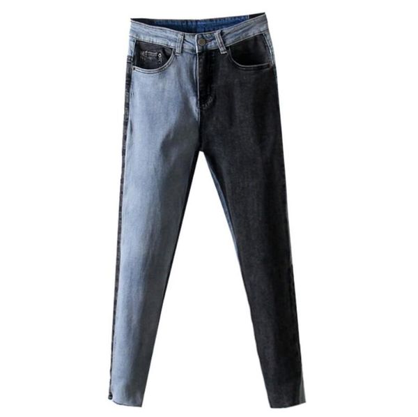 plus size l-4xl jeans women korean stretch slim feet pencil pants spring autumn female streetwear denim pants r412, Blue
plus size l-4xl jeans women korean stretch slim feet pencil pants spring autumn female streetwear denim pants r412, Blue