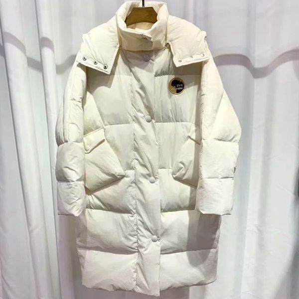 man and womens designer down coats parkas student loose long winter down jacket godzilla styles down jacket fashion hooded coat quality, Black
man and womens designer down coats parkas student loose long winter down jacket godzilla styles down jacket fashion hooded coat quality, Black