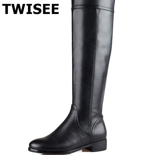 women over the knee boots new style zapatos mujer warm round toe woman party shoes flat shoes women comfort fashion, Black
women over the knee boots new style zapatos mujer warm round toe woman party shoes flat shoes women comfort fashion, Black